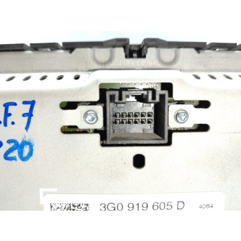 Recambio de pantalla multifuncion para volkswagen golf vii lim. gtd bluemotion referencia OEM IAM 3G0919605D  