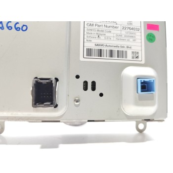 Recambio de pantalla multifuncion para opel insignia berlina cosmo referencia OEM IAM 22764032  