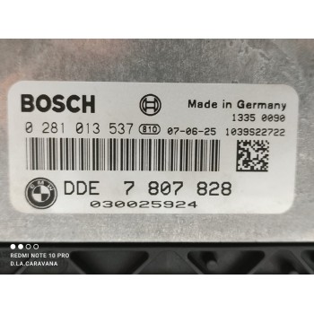 Recambio de centralita motor uce para bmw serie 1 berlina (e81/e87) 118d referencia OEM IAM 0281013537  