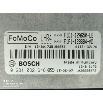 Recambio de centralita motor uce para ford c-max (ceu) trend referencia OEM IAM 0281032646  