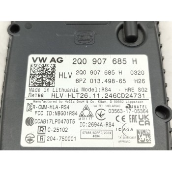 Recambio de modulo electronico para volkswagen golf viii lim. (cd1) r 20 aniversario 4motion referencia OEM IAM 2Q0907685H  