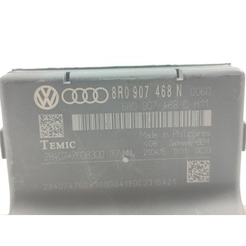 Recambio de centralita gateway para audi a5 sportback (8t) 2.0 tdi (140kw) referencia OEM IAM 8R0907468N  