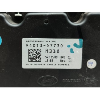 Recambio de cuadro instrumentos para hyundai tucson classic blue referencia OEM IAM 94013D7730  