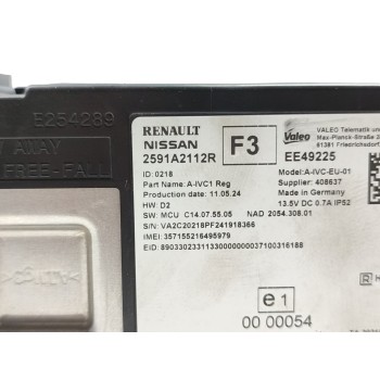 Recambio de modulo electronico para dacia sandero iii stepway expression referencia OEM IAM 2591A2112R  