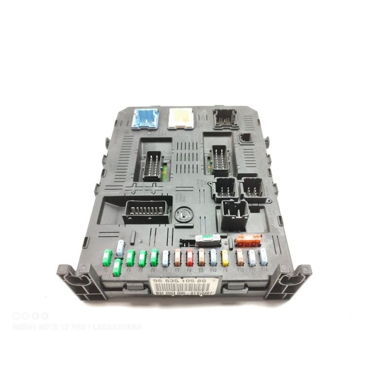 Recambio de caja reles / fusibles para peugeot 307 break/sw (s2) sw d-sign referencia OEM IAM 9663510580  