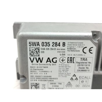 Recambio de modulo electronico para volkswagen polo advance referencia OEM IAM 5WA035284B  