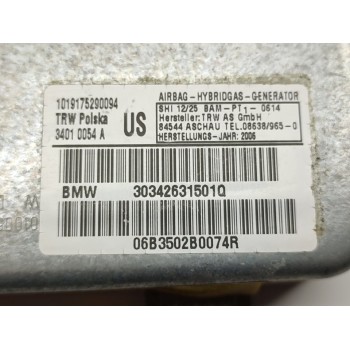 Recambio de airbag lateral izquierdo para bmw x3 (e83) 2.0d referencia OEM IAM 30342631501Q  