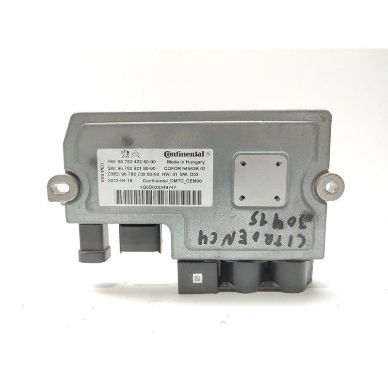 Recambio de centralita start / stop para citroën c4 lim. exclusive referencia OEM IAM 9678342280  
