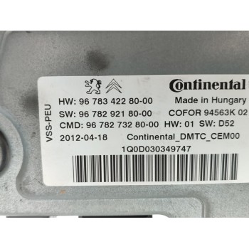 Recambio de centralita start / stop para citroën c4 lim. exclusive referencia OEM IAM 9678342280  