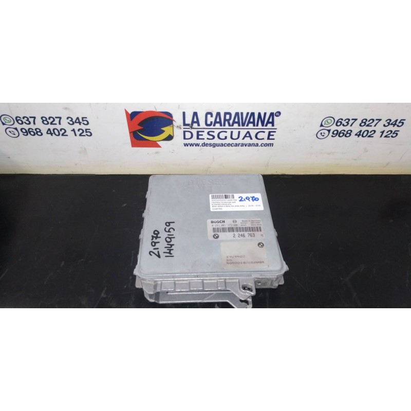 Recambio de centralita motor uce para bmw serie 5 berlina (e39) 525d referencia OEM IAM 2246763  