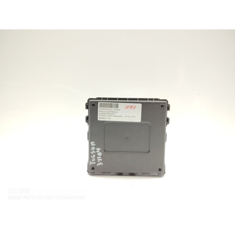 Recambio de modulo electronico para hyundai tucson classic blue referencia OEM IAM 95480D7100  