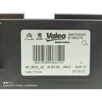 Recambio de modulo electronico para citroën c4 lim. exclusive referencia OEM IAM 9687606680  