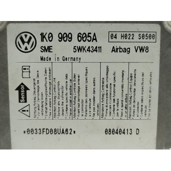 Recambio de centralita airbag para volkswagen golf v berlina (1k1) conceptline (e) referencia OEM IAM 1K0909605A  