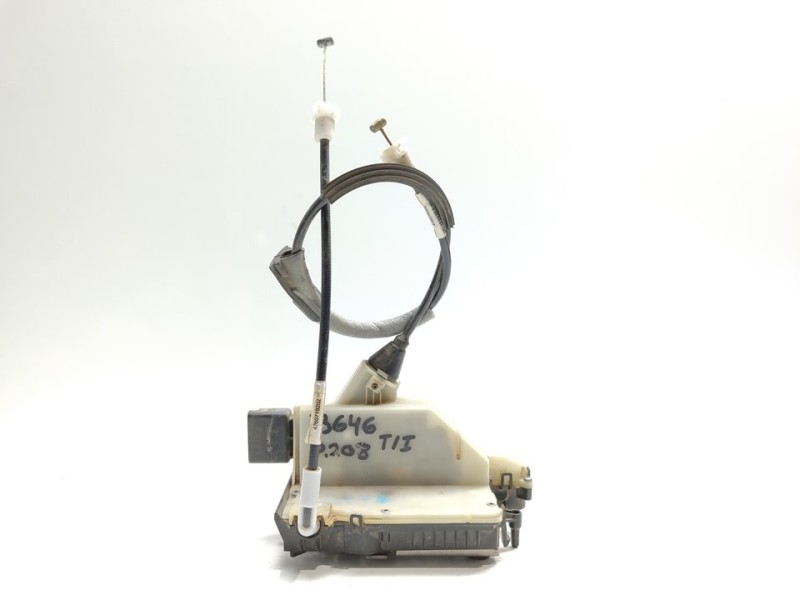 Recambio de cerradura puerta trasera izquierda para peugeot 208 active referencia OEM IAM 9688080880  