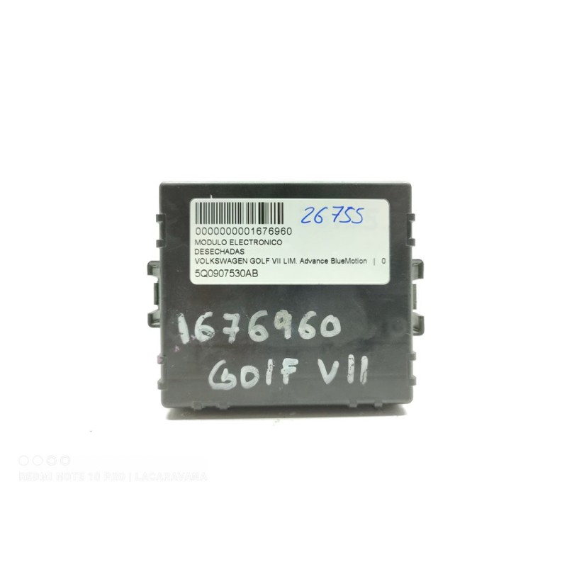 Recambio de modulo electronico para volkswagen golf vii lim. advance bluemotion referencia OEM IAM 5Q0907530AB  