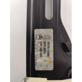 Recambio de elevalunas trasero izquierdo para citroën c4 picasso attraction referencia OEM IAM 9676172480  