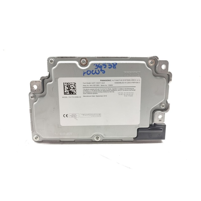 Recambio de modulo electronico para ford focus st-line style referencia OEM IAM 4U5T14G371GJA  