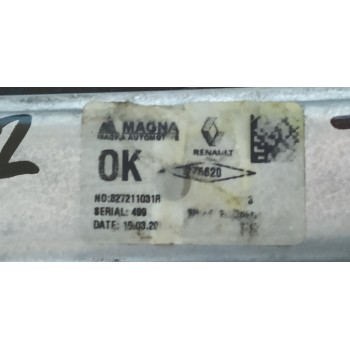 Recambio de elevalunas trasero izquierdo para dacia sandero referencia OEM IAM D3710  