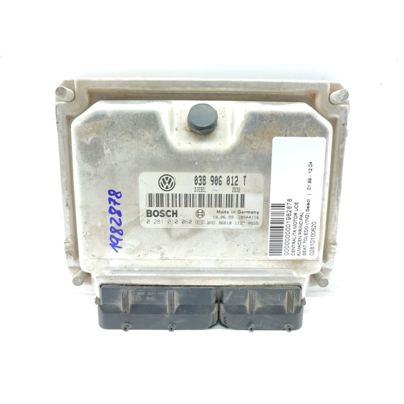 Recambio de centralita motor uce para seat toledo (1m2) select referencia OEM IAM 02810100620  