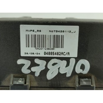 Recambio de resistencia calefaccion para chrysler voyager (rg) 2.8 crd grand voyager limited referencia OEM IAM 04885482AC  