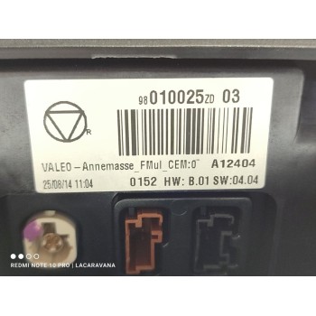 Recambio de sistema navegacion gps para citroën c4 cactus business referencia OEM IAM 981148628000  