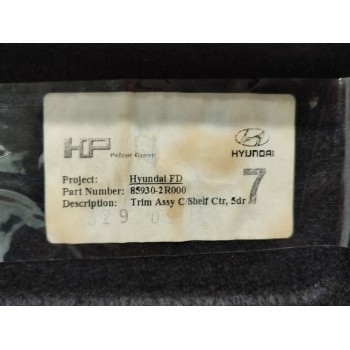 Recambio de bandeja trasera para hyundai i30 classic referencia OEM IAM 859302R000  