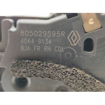Recambio de cerradura puerta delantera derecha para renault clio v experience referencia OEM IAM 805029595R  