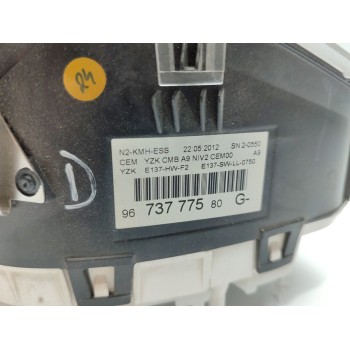 Recambio de cuadro instrumentos para peugeot 208 active referencia OEM IAM 9673777580G  
