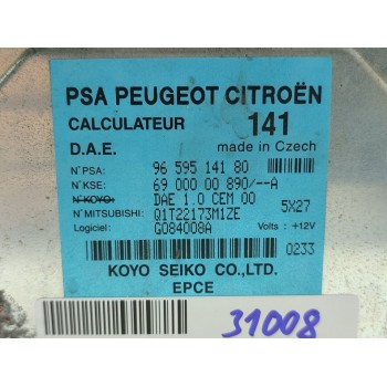 Recambio de centralita direccion para citroën c2 empresa referencia OEM IAM 9659514180  
