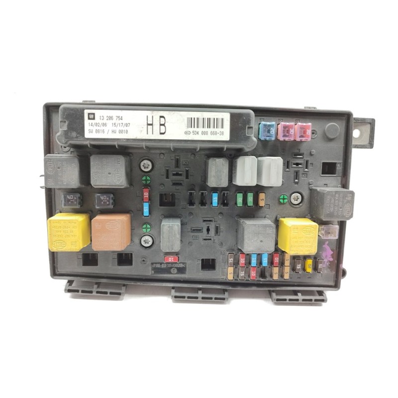 Recambio de caja reles / fusibles para opel astra h ber. cosmo referencia OEM IAM 13206754HB  