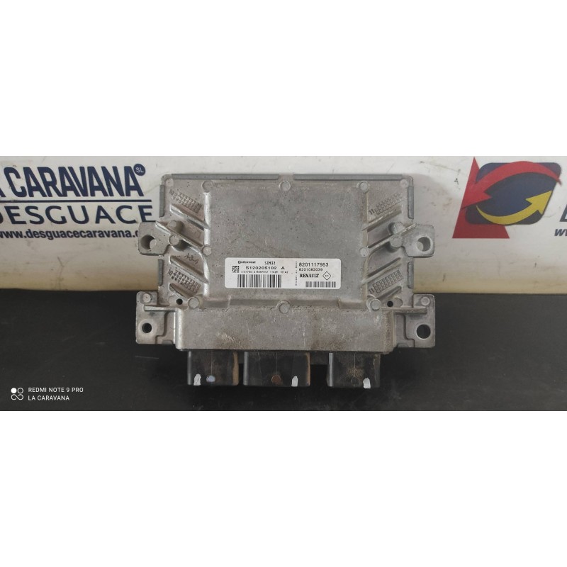Recambio de centralita motor uce para dacia sandero ambiance referencia OEM IAM 8201117953  
