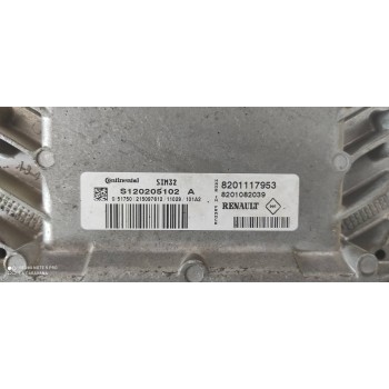 Recambio de centralita motor uce para dacia sandero ambiance referencia OEM IAM 8201117953  