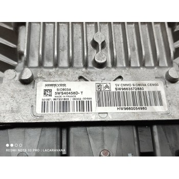 Recambio de centralita motor uce para citroën c4 picasso sx referencia OEM IAM 9660054980  