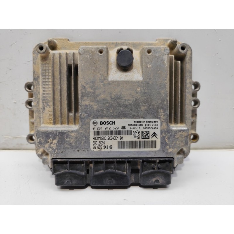 Recambio de centralita motor uce para citroën berlingo 1.6 hdi 75 sx familiar referencia OEM IAM 9663944680  