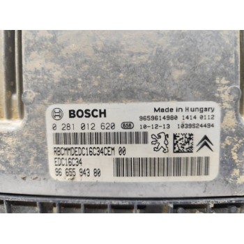 Recambio de centralita motor uce para citroën berlingo 1.6 hdi 75 sx familiar referencia OEM IAM 9663944680  