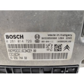 Recambio de centralita motor uce para citroën c4 picasso sx referencia OEM IAM 0281014729  