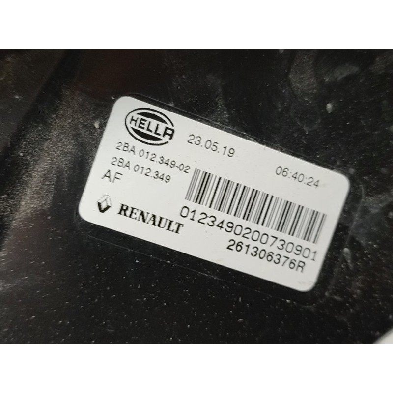 Recambio de piloto delantero derecho para renault megane iv berlina 5p business referencia OEM IAM 261306376R  