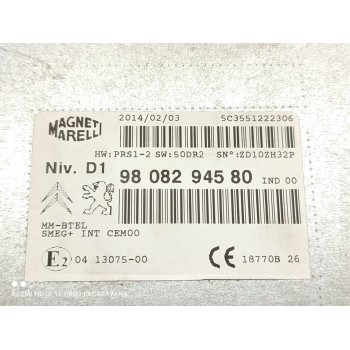 Recambio de sistema audio / radio cd para citroën c4 picasso attraction referencia OEM IAM 9808294580  