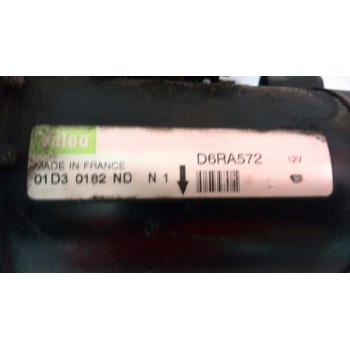 Recambio de motor arranque para peugeot 206 berlina play station 2 referencia OEM IAM D6RA572  