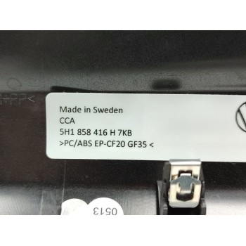 Recambio de moldura para volkswagen golf viii lim. (cd1) r 20 aniversario 4motion referencia OEM IAM 5H1858416H  