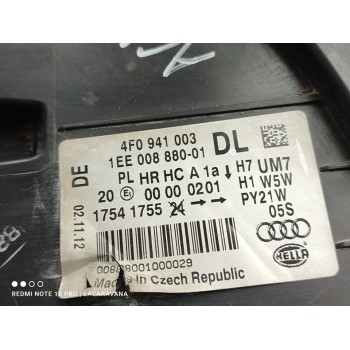 Recambio de faro izquierdo para audi a6 berlina (4f2) 2.7 tdi referencia OEM IAM 4F0941003  