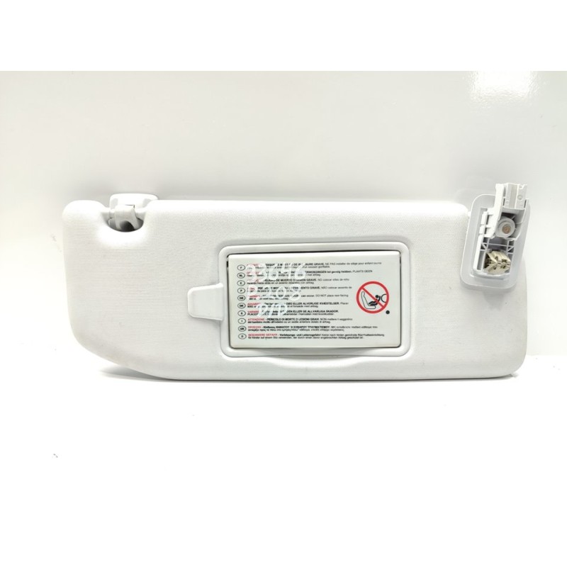 Recambio de parasol derecho para peugeot 208 active referencia OEM IAM 16079192PR  