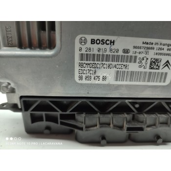 Recambio de centralita motor uce para peugeot 208 access referencia OEM IAM 9805947580  