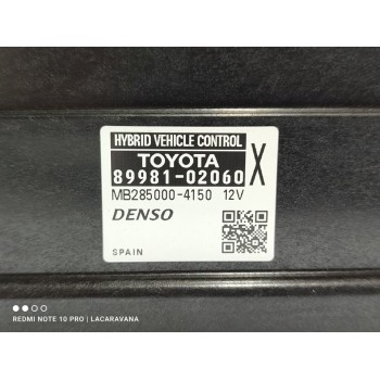 Recambio de modulo electronico para toyota auris hybrid active referencia OEM IAM 8998102060  