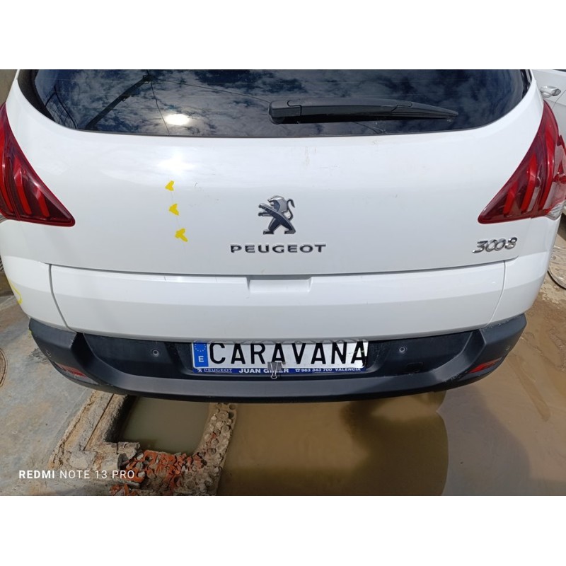 Recambio de paragolpes trasero para peugeot 3008 active referencia OEM IAM 7410JL  