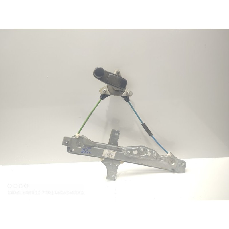 Recambio de elevalunas trasero derecho para peugeot 208 access referencia OEM IAM 9673153880  