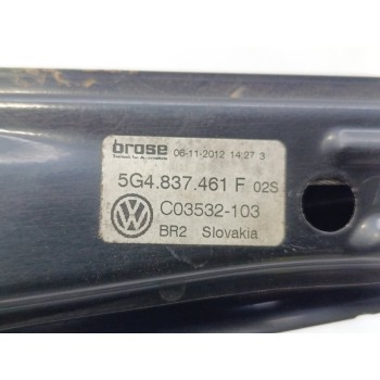 Recambio de elevalunas delantero izquierdo para volkswagen golf vii lim. advance bluemotion referencia OEM IAM 5G4837461F  