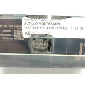 Recambio de mando multifuncion para mazda cx-5 evolution 2wd referencia OEM IAM KB8M66170A  