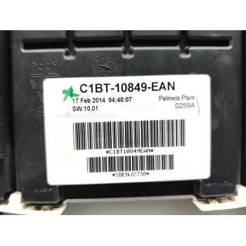 Recambio de cuadro instrumentos para ford fiesta (ccn) black edition referencia OEM IAM C1BT10849EAN  