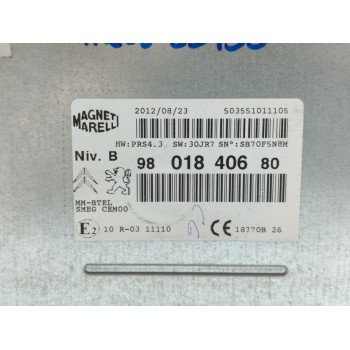 Recambio de sistema audio / radio cd para peugeot 208 access referencia OEM IAM 9801840680  